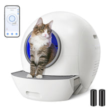 SMARTELF Extra-Large Self-Cleaning Cat Litter Box