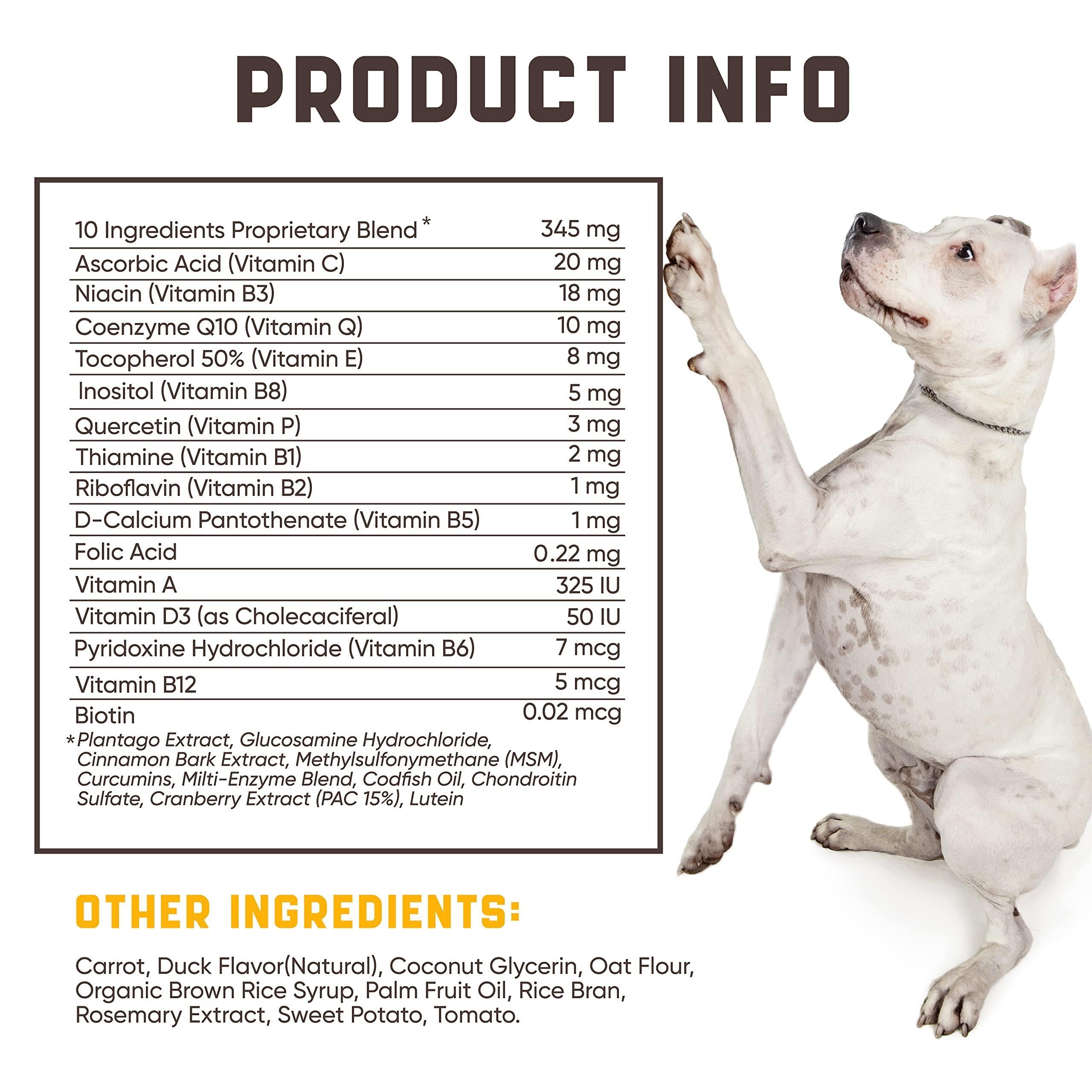 15-in-1 Dog Multivitamin Supplement Chews