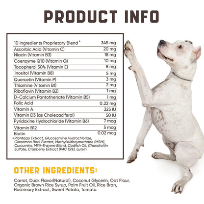 15-in-1 Dog Multivitamin Supplement Chews