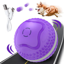 HFSMOO Auto Rolling Ball Dog Toy (Purple)