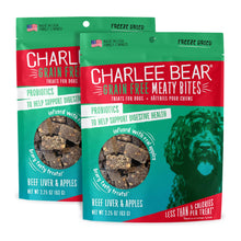 Charlee Bear Freeze-Dried Dog Treats — Beef Liver & Apple (2-Pack)