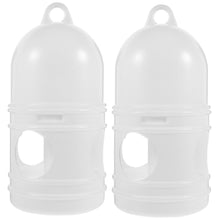 Pigeon Drinking Fountain & Feeder Cups — 2 Pack