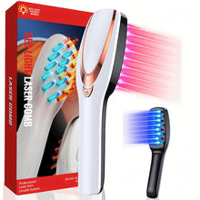 Laser Hair Growth Comb & Scalp Massager (White)