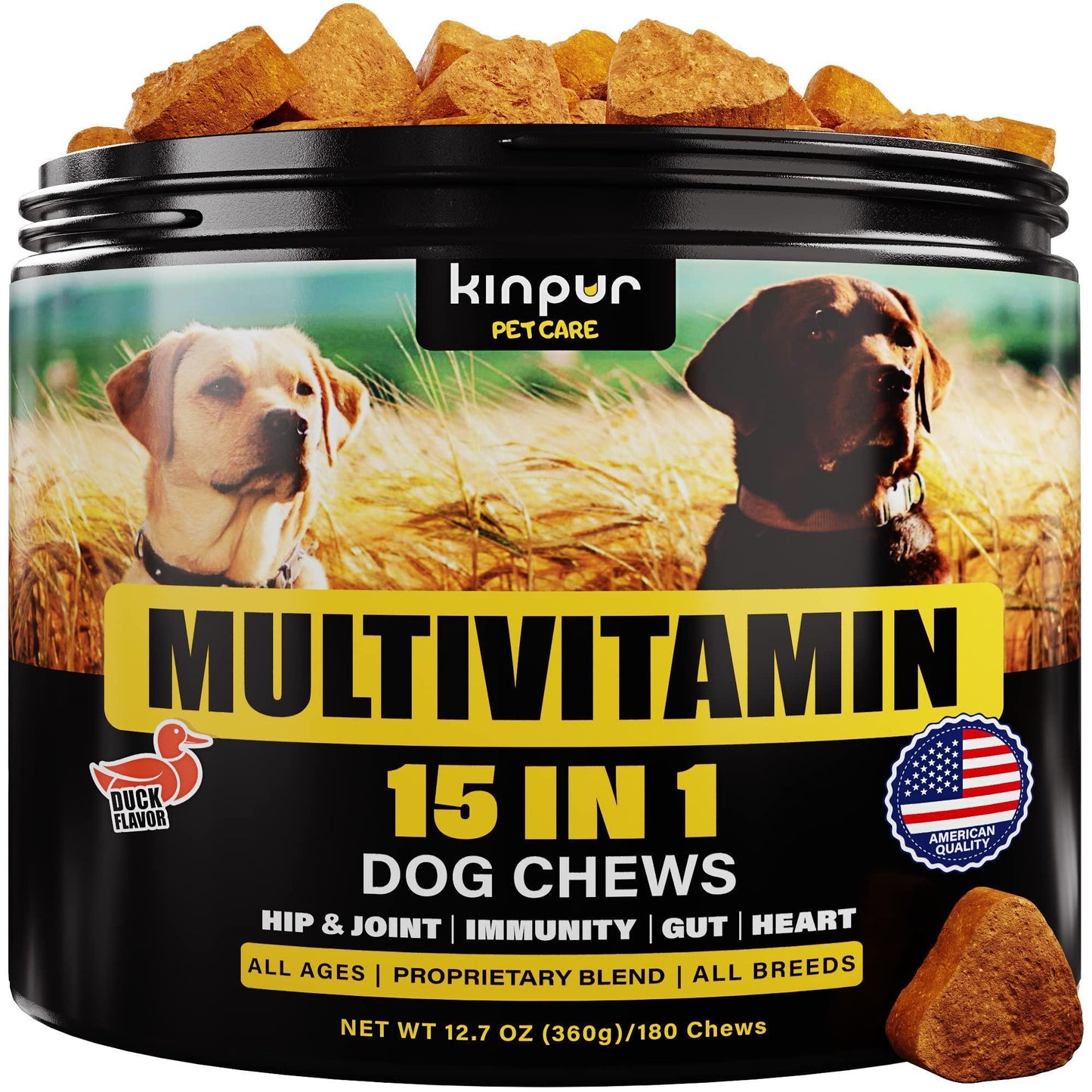 15-in-1 Dog Multivitamin Supplement Chews