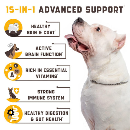 15-in-1 Dog Multivitamin Supplement Chews